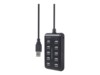 Gembird UHB-U2P10P-01 Hub 10 porte USB