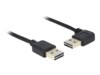 Delock Easy USB-kabel 2m Sort