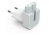 Vision Power IEC 60320 C7 Power CEE 7/7 Hvid Stikadapter