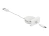 DeLOCK Easy USB 2.0 USB Type-C kabel 50cm Hvid