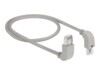 DeLOCK CAT 6a S/FTP 1m Patchkabel Grey