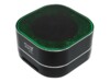 Manhattan Sound Science Metallic LED Højttaler Sort