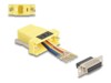 DeLOCK Assembly Kit Seriel adapter Yellow