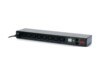 APC Switched Rack PDU AP7920B Strømfordelingsenhed 8-stik 15A Sort