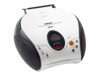 Lenco SCD-24 Boombox Hvid