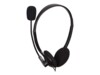 Gembird MHS-123 Kablet Høretelefoner Sort