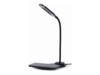 Gembird TA-WPC10-LED-01 Desk lamp with wireless charger 15.3W 2893-7072K Kølig hvid/varm hvid/naturligt hvidt lys