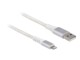 Delock Lightning-kabel 3m Hvid