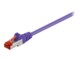 goobay CAT 6 SFTP, PiMF 15m Patchkabel Lilla
