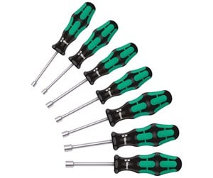 Wera Kraftform - Series 300 395 HO/7 SM Nut driver set 7 Dele