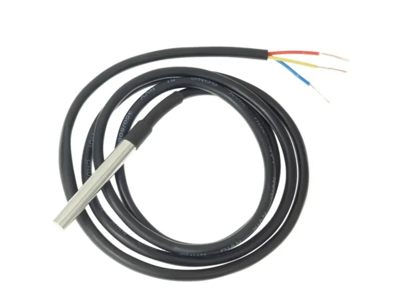 Shelly Temperatursensor Sort Sølv