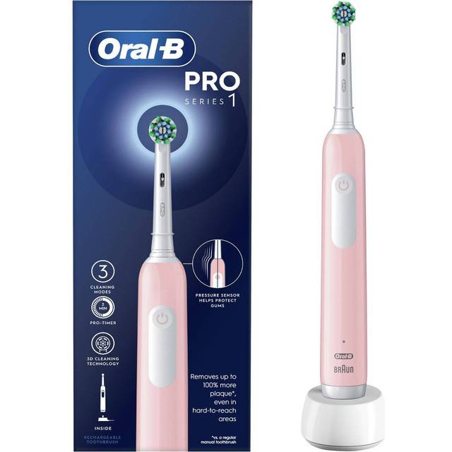 Oral-B Pro Series 1 Pink Cross Action
