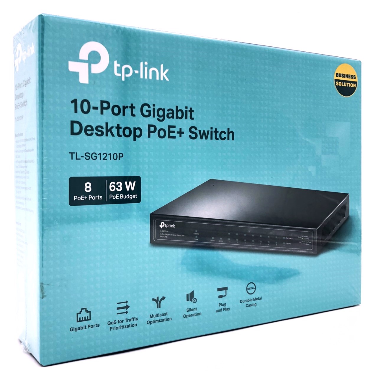 TP-Link TL-SG1210P Switch 10-porte Gigabit PoE+