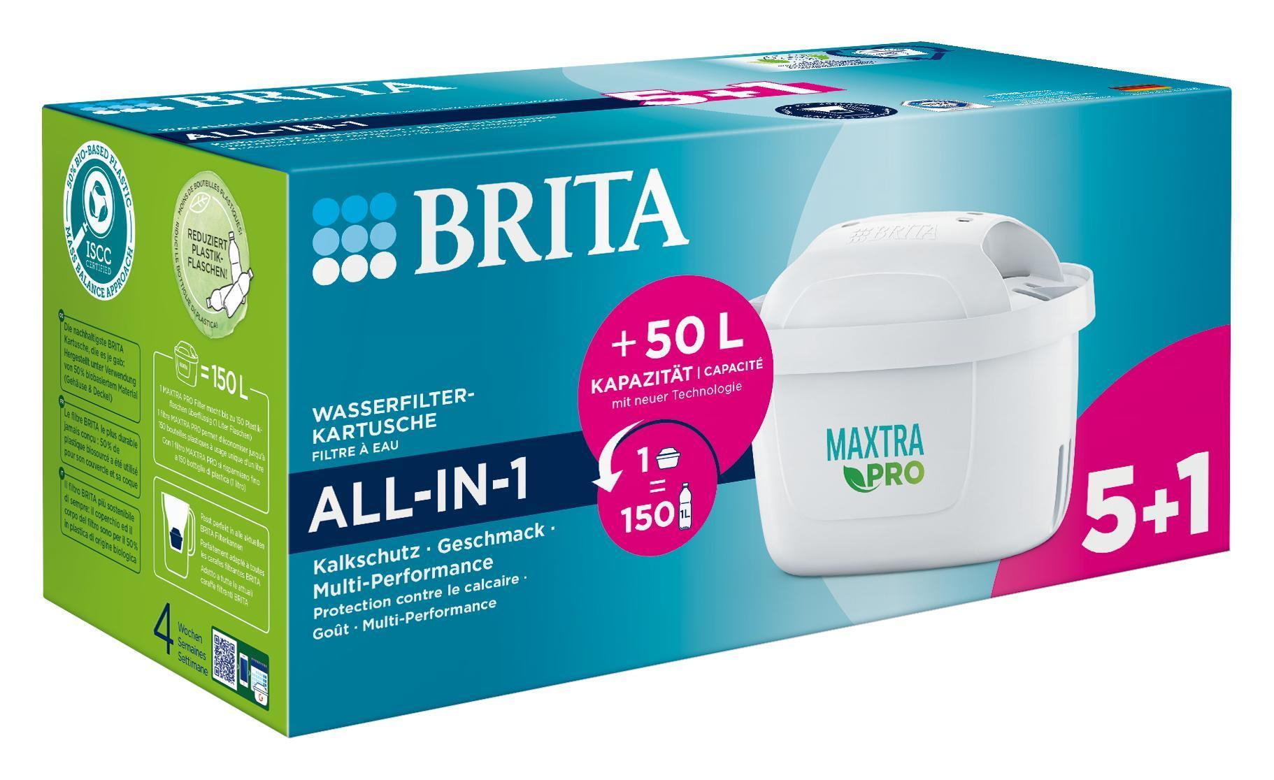 Brita Maxtra Pro All-In-1 AllIn1 Filterkartuschen 5+1 (120559)