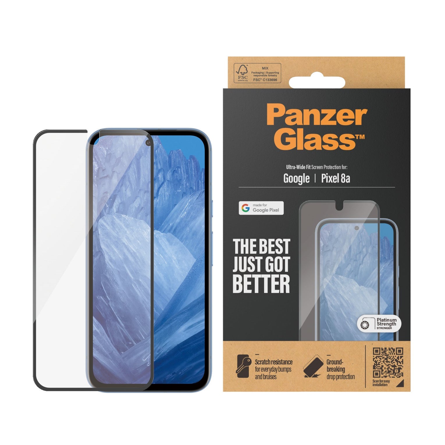 Screen Protector Google Pixel New 7a -UWF