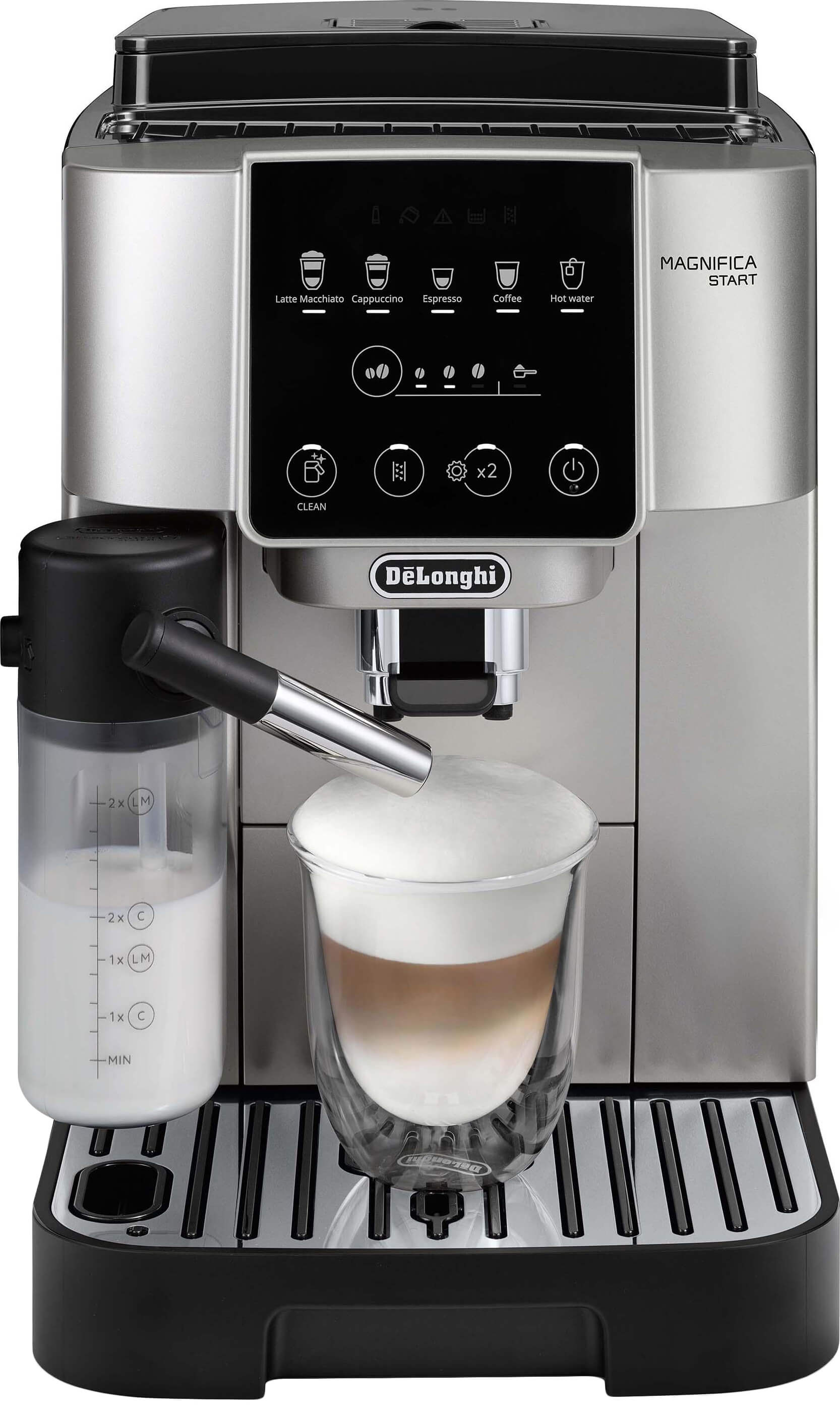 De'Longhi Magnifica Start ECAM220.80.SB Automatisk kaffemaskine Sølv/sort