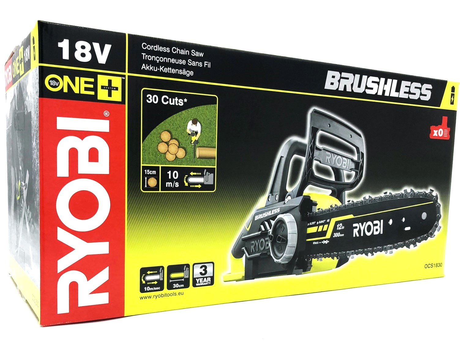 Ryobi One+ OCS1830 Kædesav Elektrisk 3.2kg