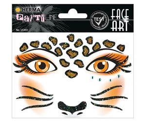 HERMA Face Art Sticker Leopard