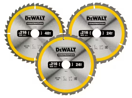 Dewa Kreissägebl.Set 3-tlg. DT1962 | DT1962-QZ