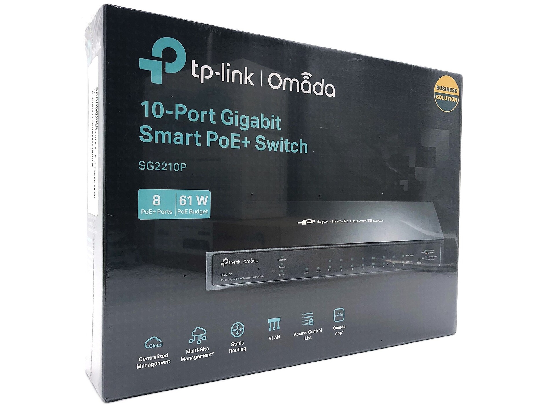 TP-Link TL-SG2210P 2 SFP Slots Switch 8-porte Gigabit PoE