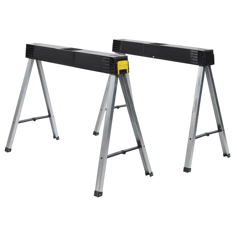 Stanley Fold-Up Sawhorse (Twin Pack)