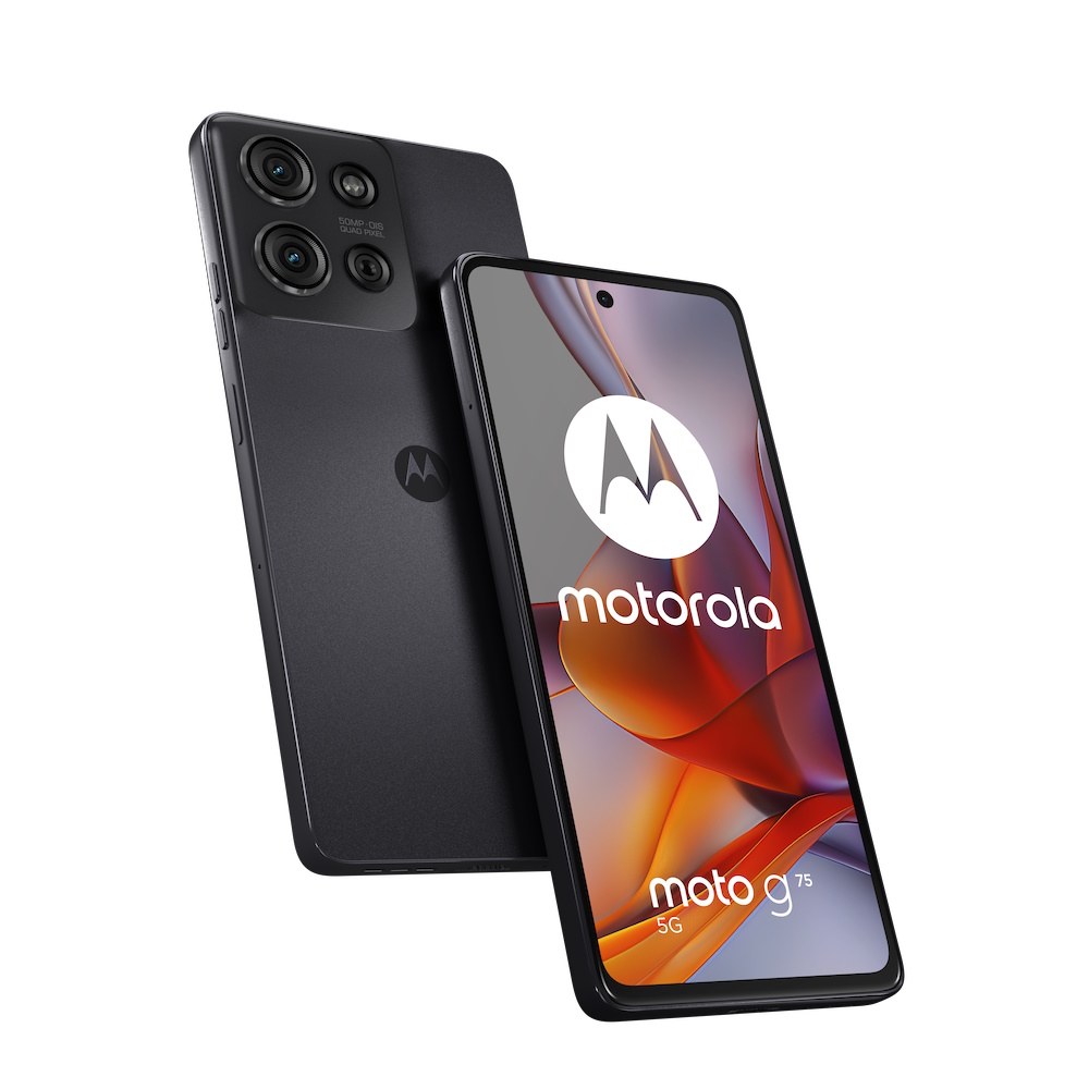 Motorola Moto G75 6.78' 256GB Trækulsgrå