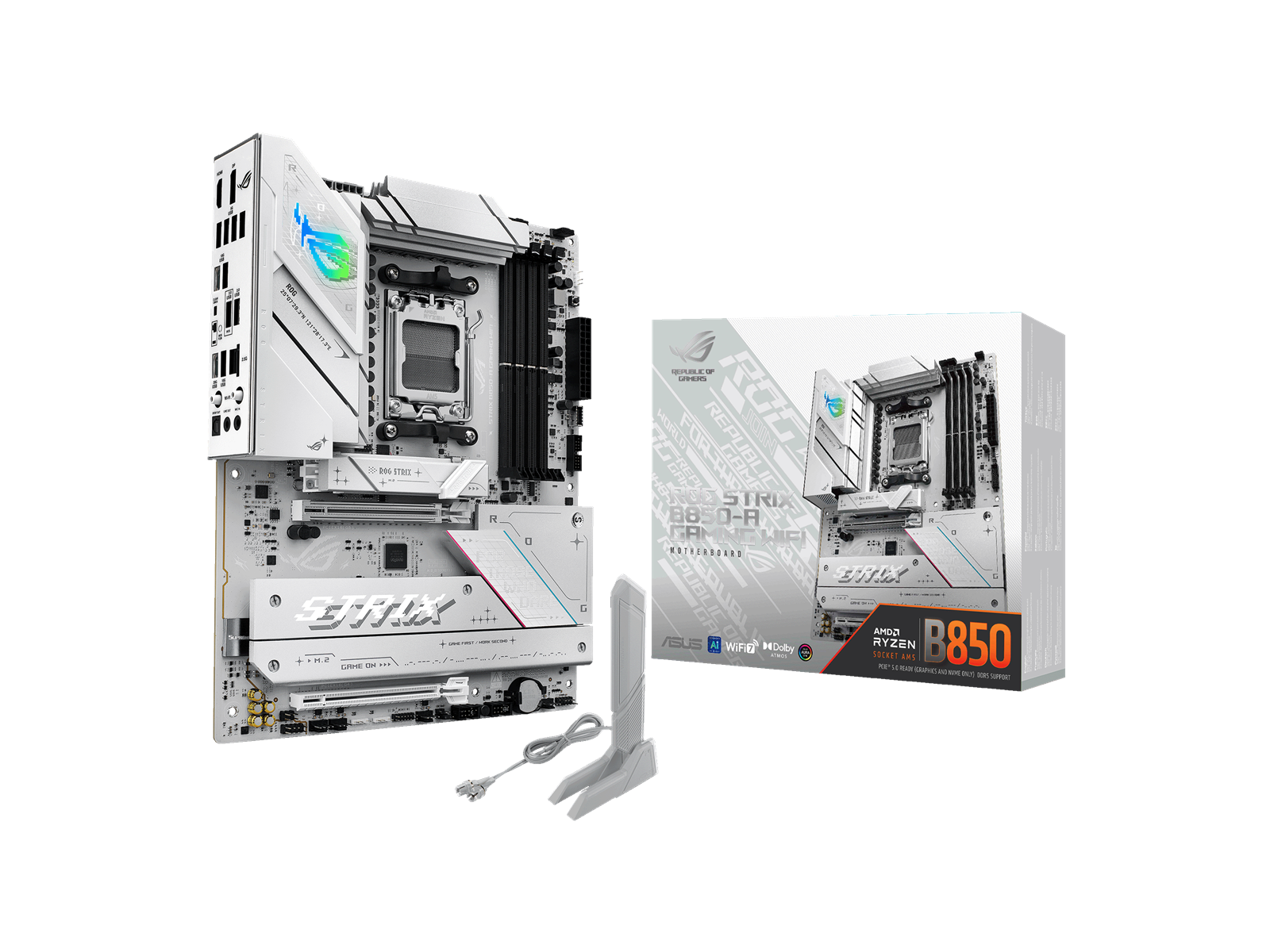 ASUS ROG STRIX B850-A GAMING WIFI ATX Socket AM5 AMD B850