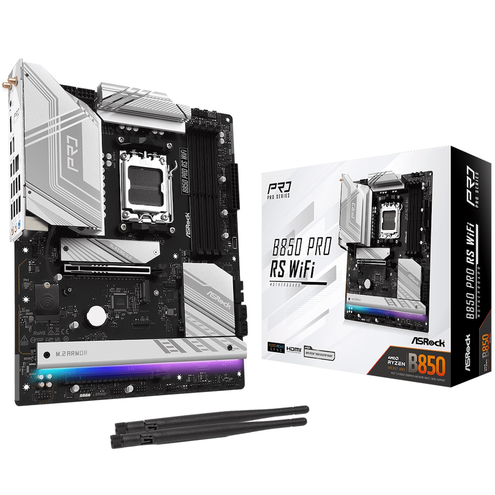 ASRock B850 Pro RS WiFI ATX Socket AM5 AMD B850