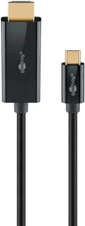 USB-C™ to HDMI™ Cable 4K @ 60 Hz, 3 m, black, 3 m, black