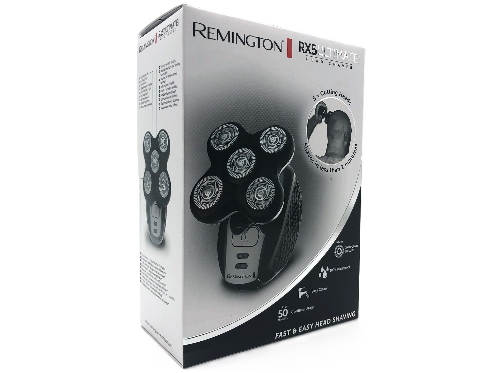 Remington RX5 Ultimate Series XR1500 Hovedshaver Sort