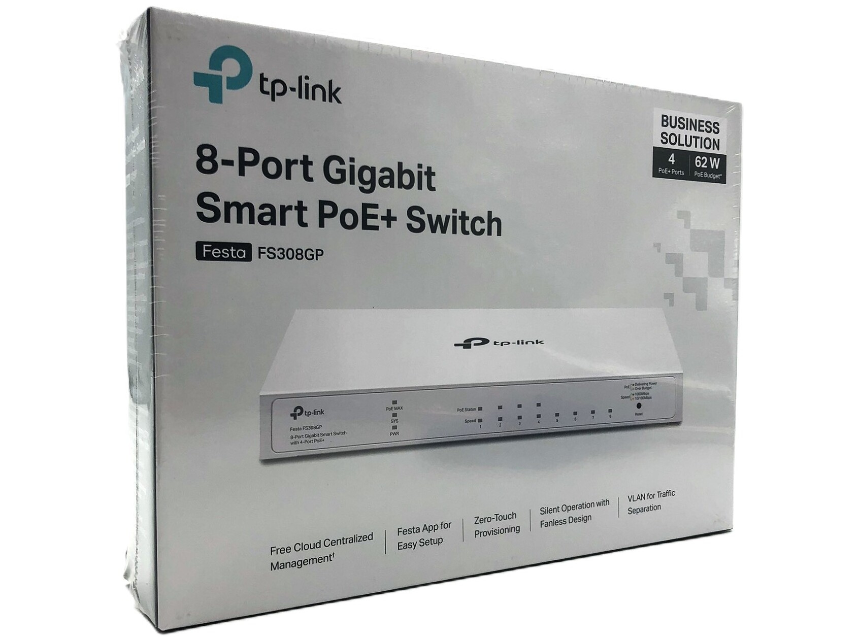 TP-Link Festa FS308GP V1 Switch 8-porte Gigabit Ethernet PoE+