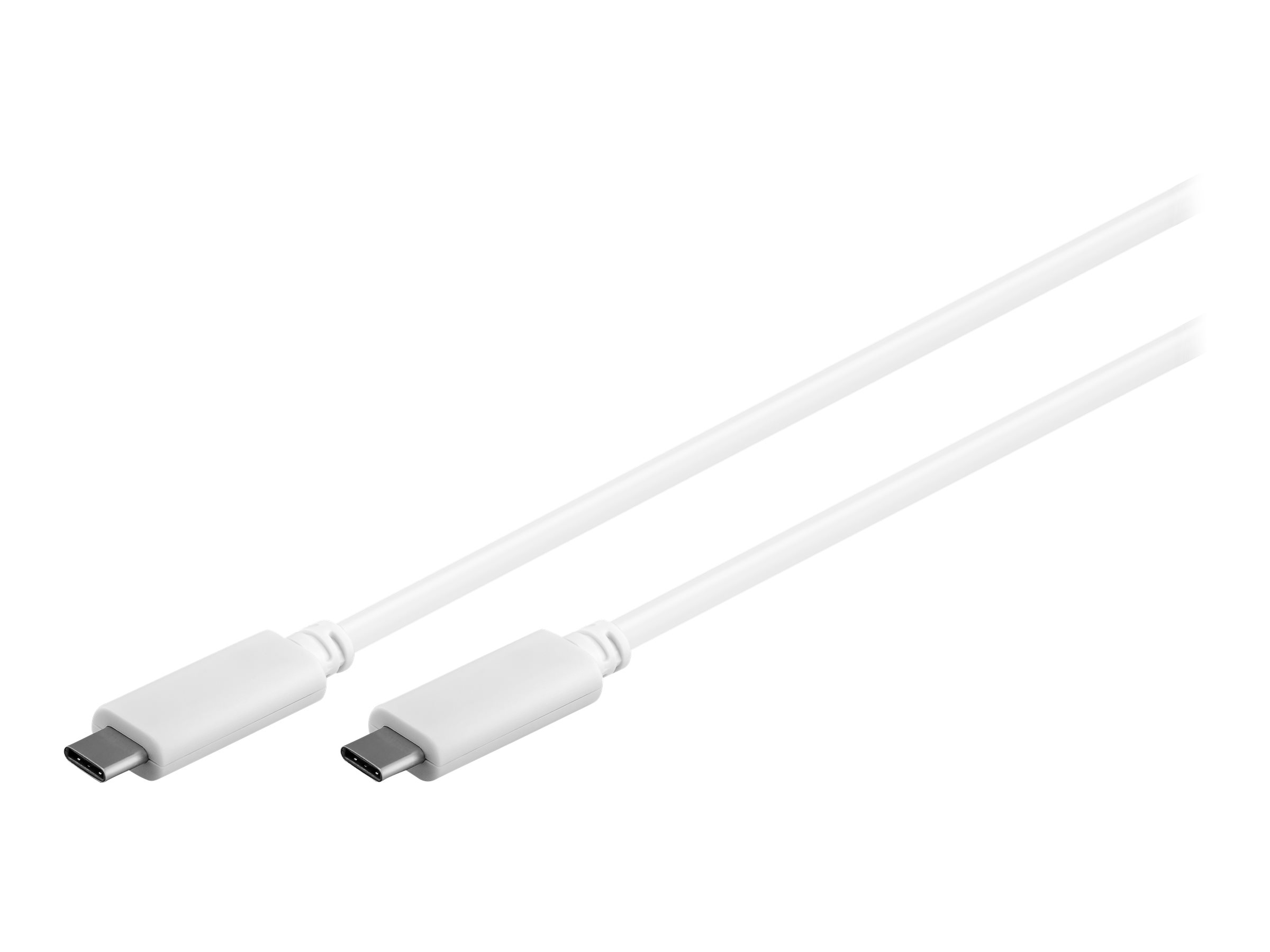 Goobay kabel USB 3,1 USB-C 1 meter hvid