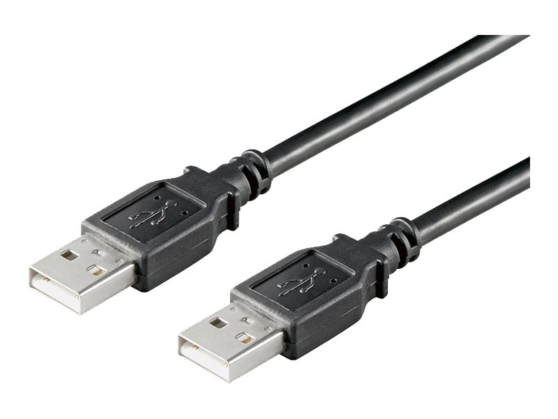 goobay USB-kabel 5m Sort