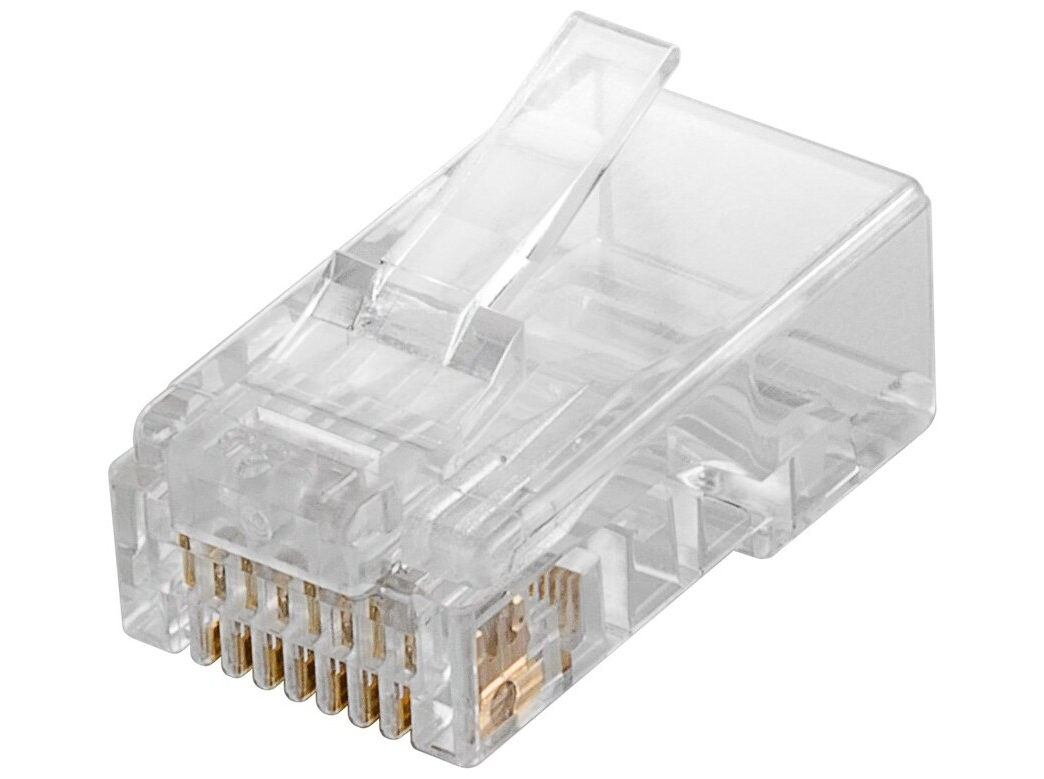 RJ45 plug, CAT 5e UTP unshielded