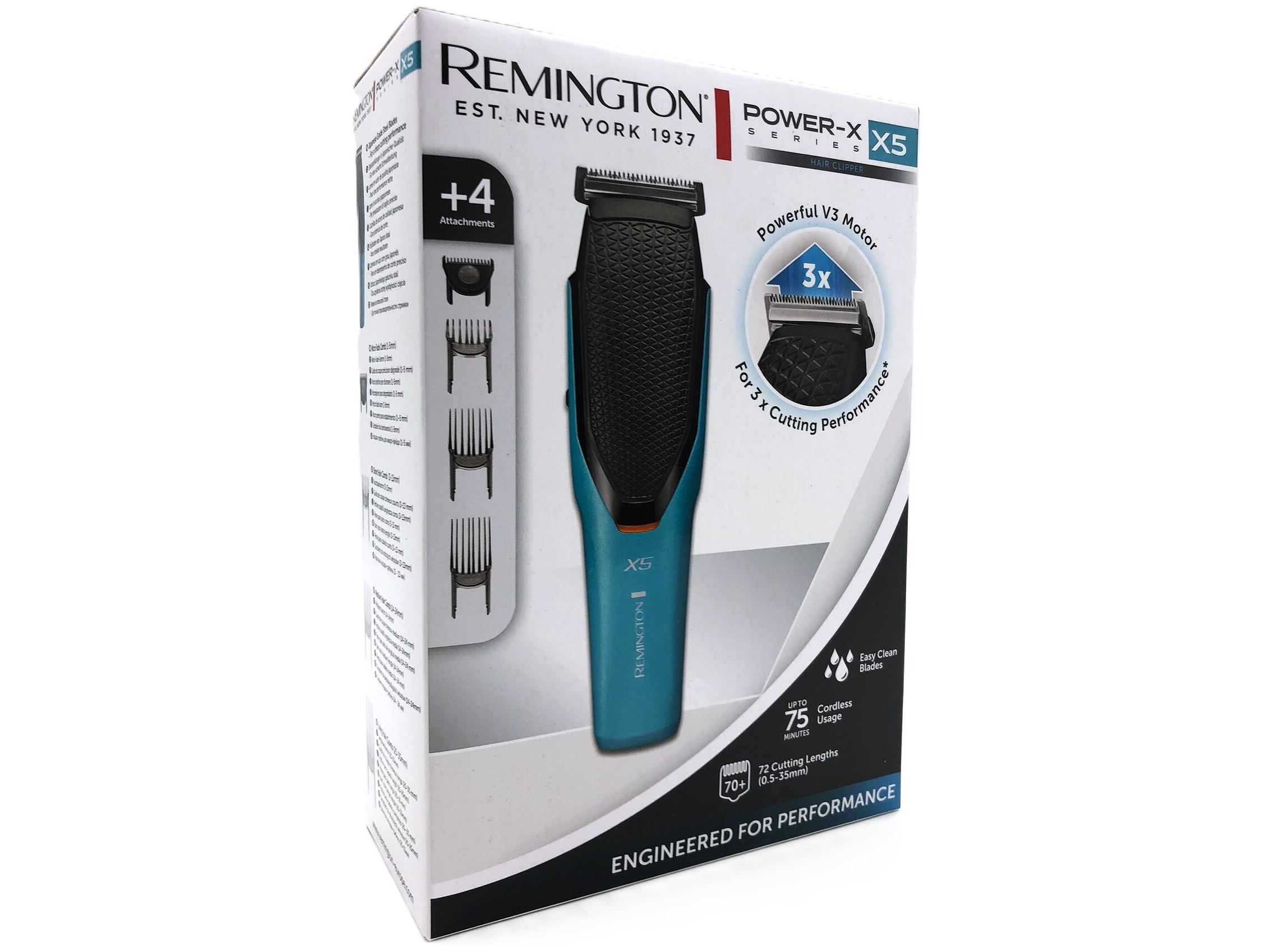 Remington Power-X Series HC5000 X5 Hårklipper Sort Blå