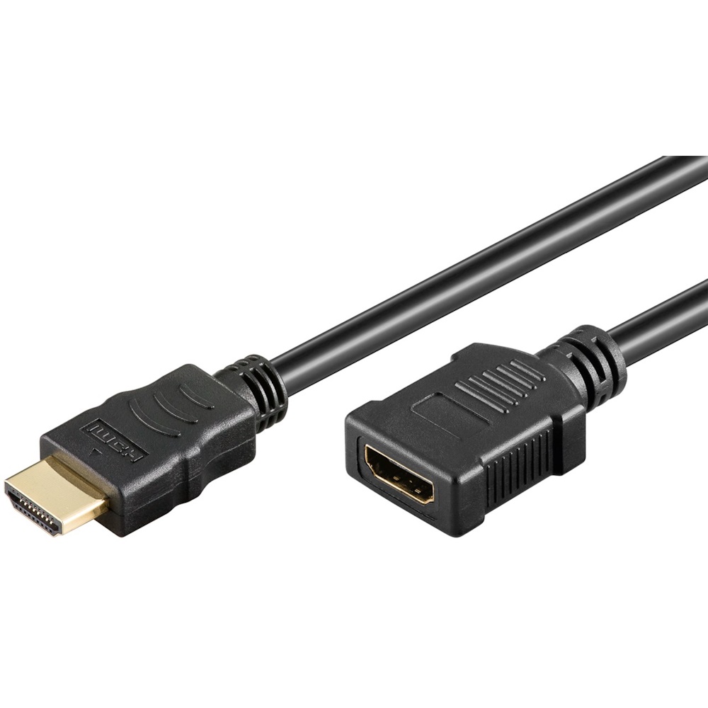 High Speed HDMI™ Extension Cable with Ethernet, 1.5 m