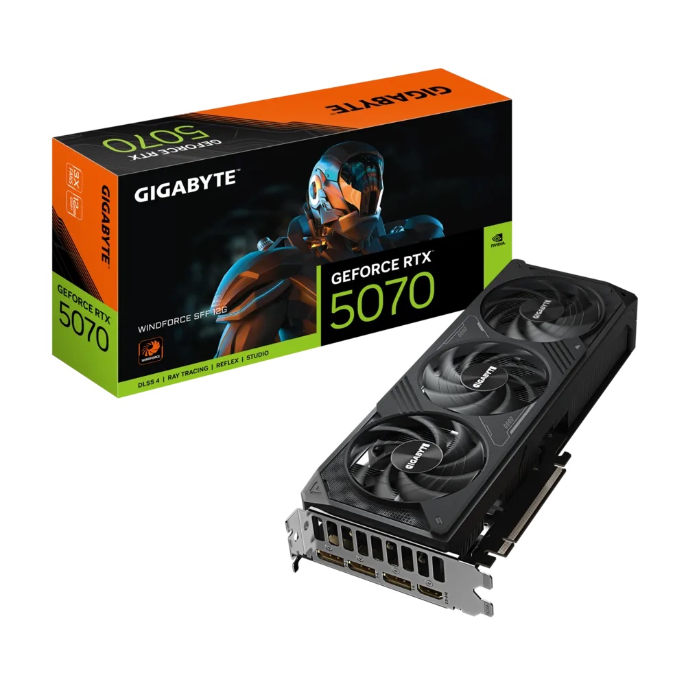 Gigabyte GeForce RTX 5070 WINDFORCE SFF 12G 12GB