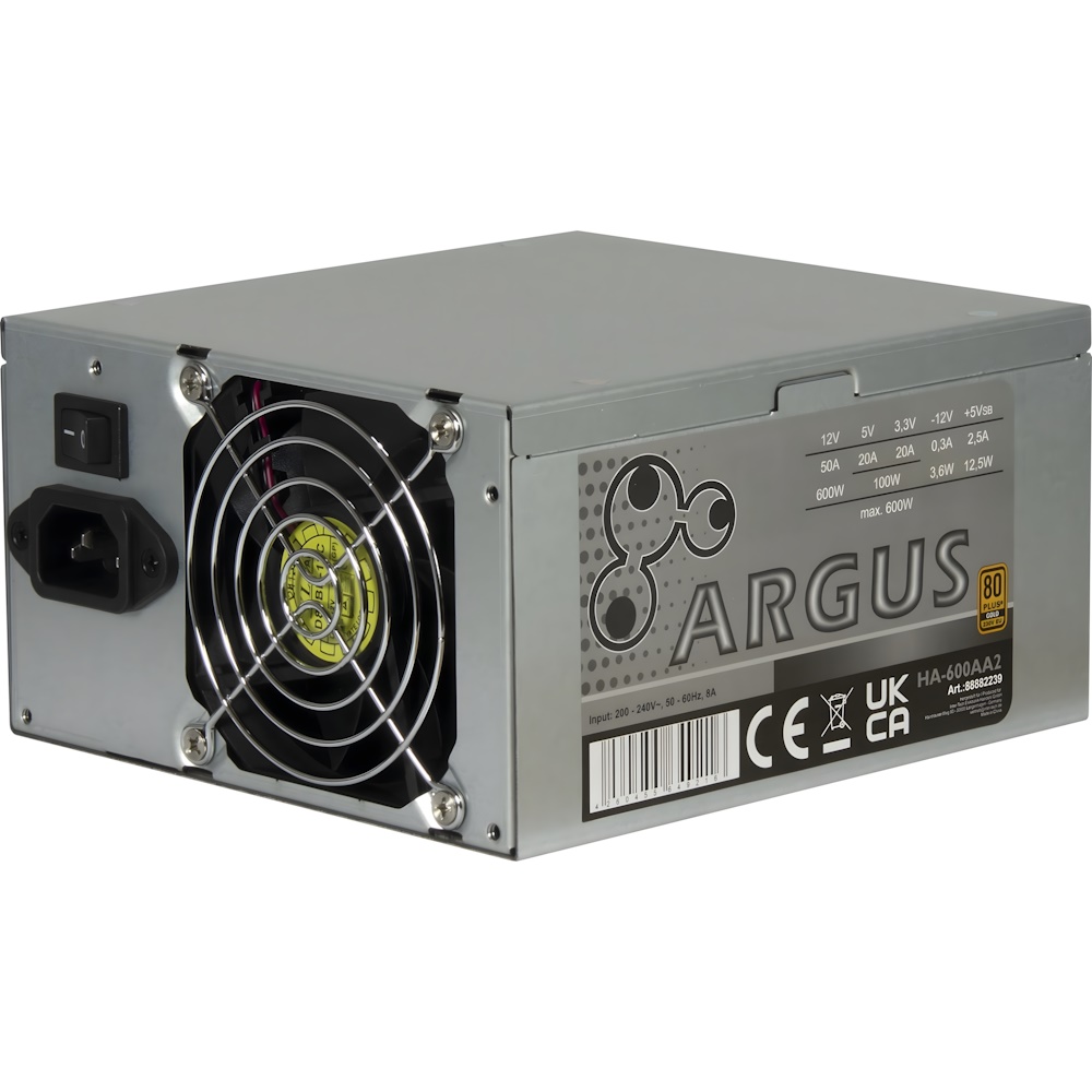 PSU Argus HA-600AA2, 80mm
