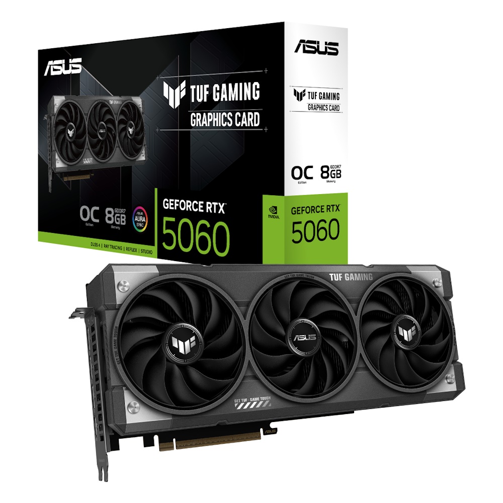 ASUS TUF Gaming GeForce RTX 5060 OC 8GB 8GB OC Edition