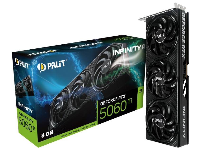 Palit GeForce RTX 5060 Ti Infinity 3 8GB