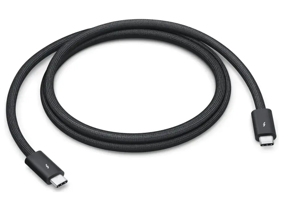 Apple Thunderbolt 5 Pro Thunderbolt kabel 1m Sort