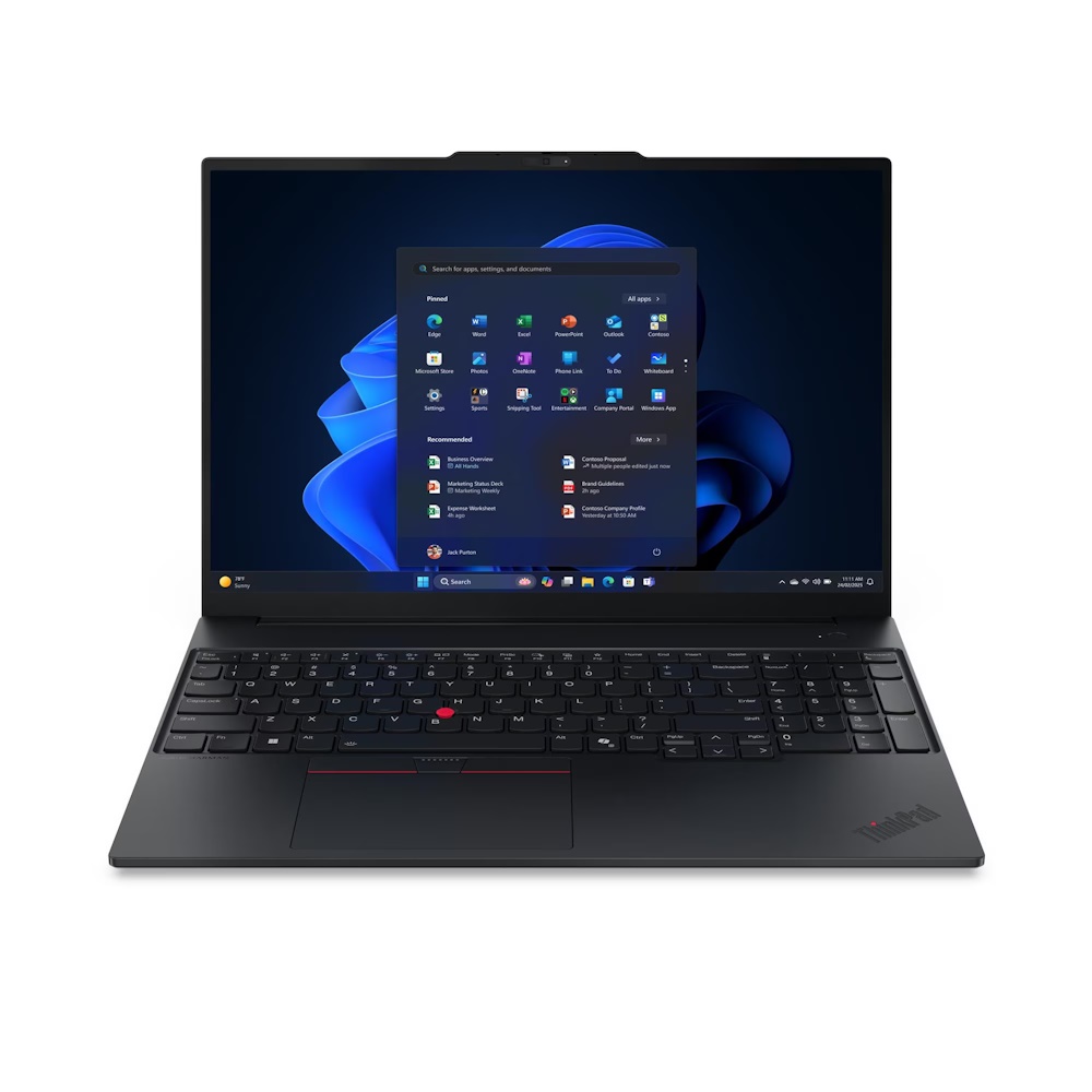 Lenovo ThinkPad E16 Gen 3 21SR 16' 1920 x 1200 (WUXGA) 225U 16GB 512GB Intel Graphics Windows 11 Pro