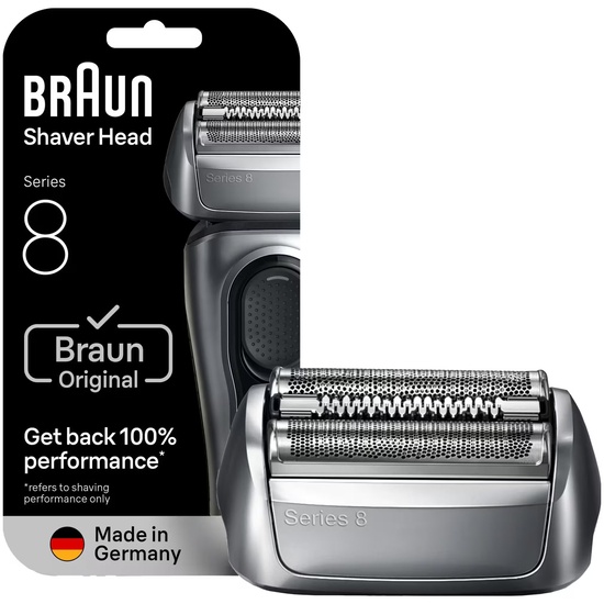 Braun Series 8 83M Barberhoved Sølv