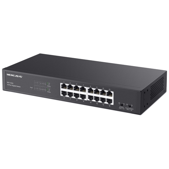 Mercusys MS116GS V1 Switch 16-porte Gigabit Ethernet