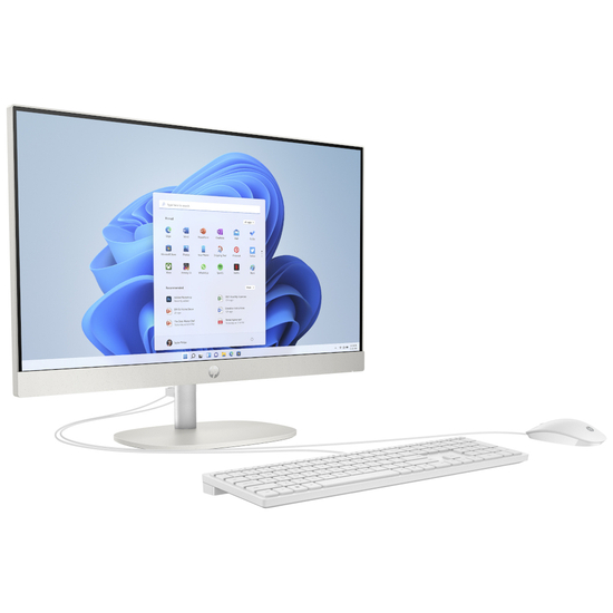HP All-in-One Touch PC 24-cr0111ng [60,5cm (23,8') FHD-Display, Intel N100, 8GB RAM, 512GB SSD, Windows 11]