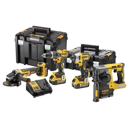 18v xr kit tstak (dcg405, dch273, dcd796, dcf887)