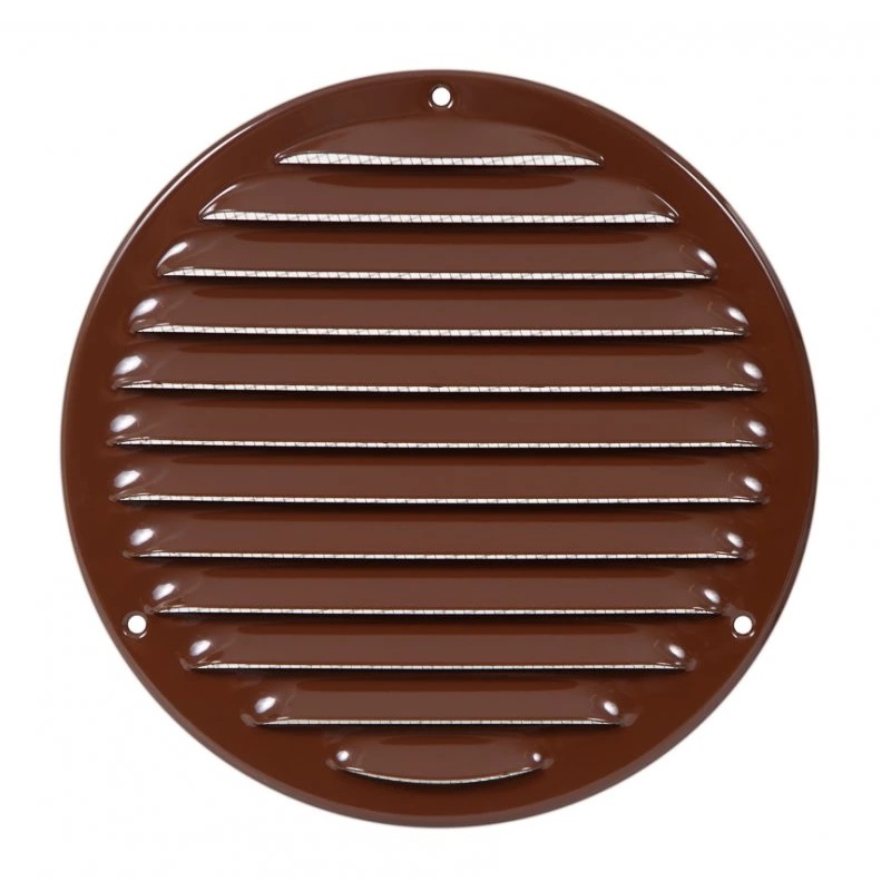 GRILLE METAL D160, BROWN