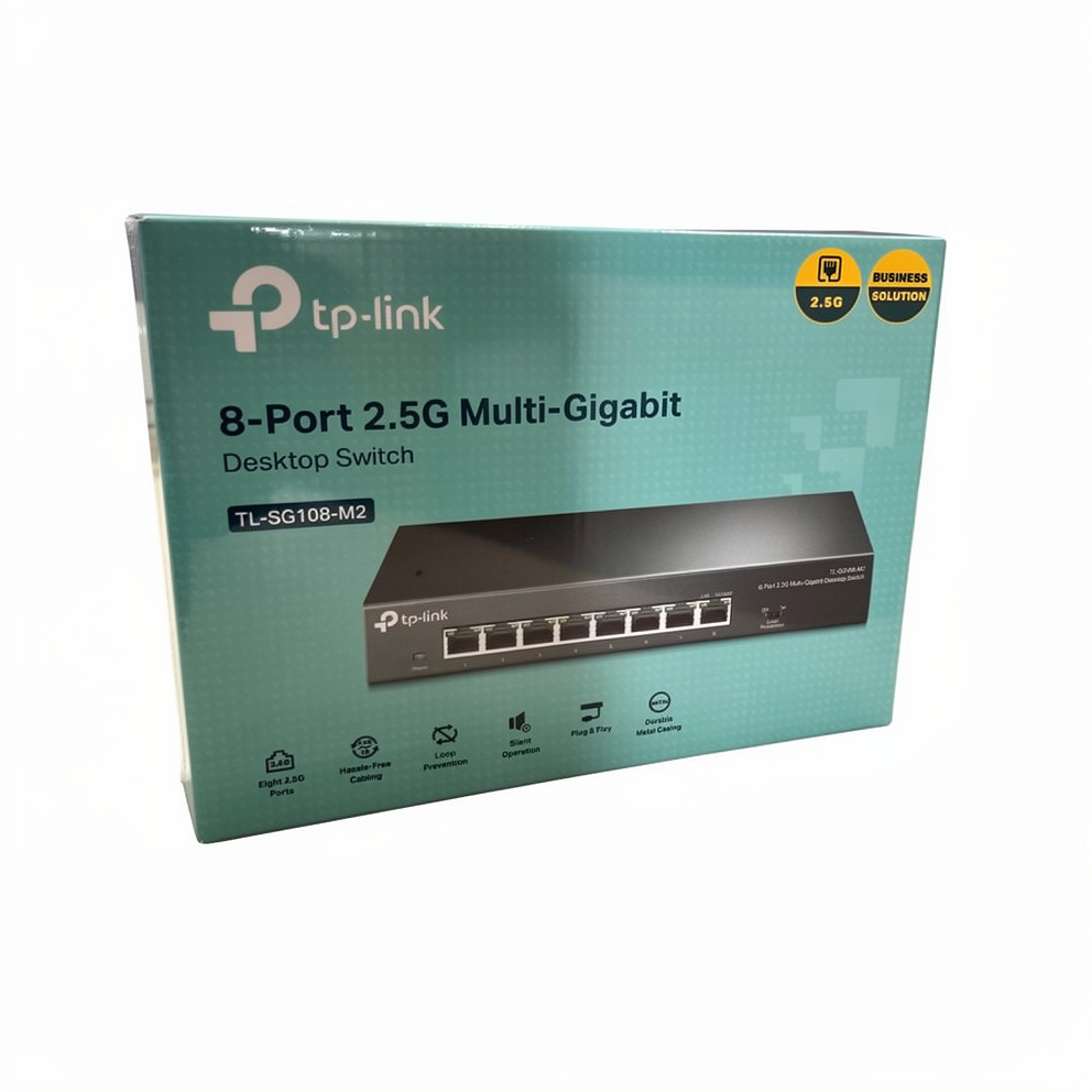 TP-Link TL-SG108-M2 Switch 8-porte 2.5 Gigabit