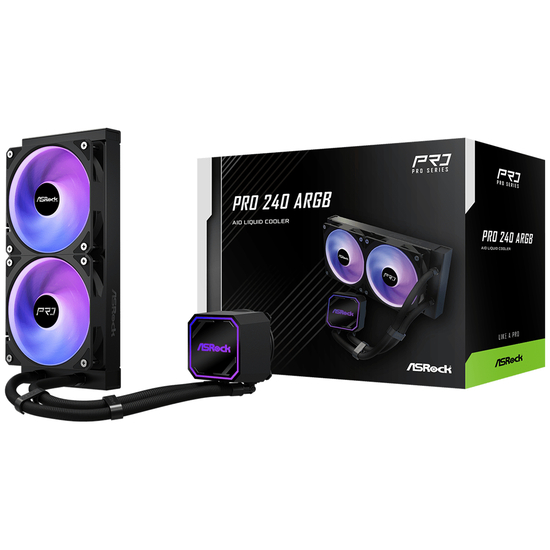 CPC ASRock Pro 240 ARGB Black