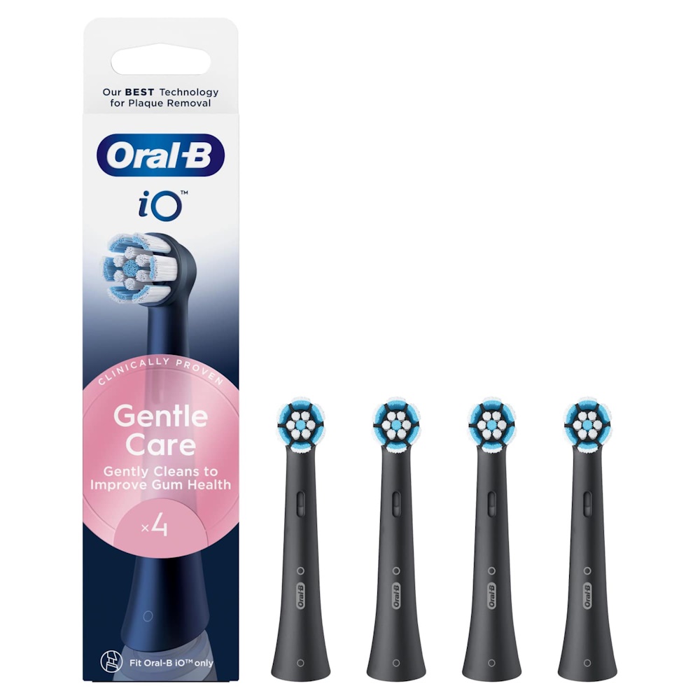 Oral-B iO Gentle Care 4 stk. Sort